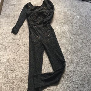 Hot Miami Styles lace jumpsuit